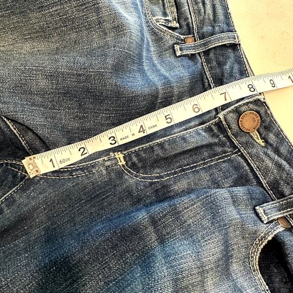 Paige Jimmy Jimmy Skinny Low Rise Jeans Blue Medium Wash Cotton Blend Size 26 - Picture 11 of 12